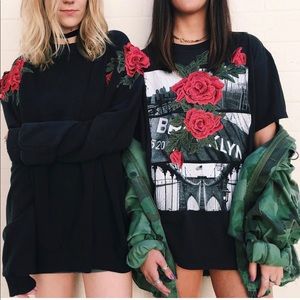 LF Emma and Sam Rose Patched Longsleeve